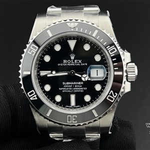 VSF VS3135 Submariner 40mm 116610LN Ceramic Black Dial 904L SS Bracelet - Image 7