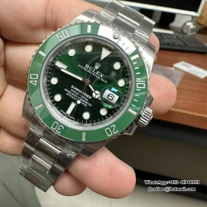 VSF VS3135 Submariner 40mm 116610LV Ceramic Green Dial 904L SS Bracelet - Image 3