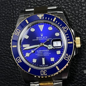 VSF VS3235 Submariner 41mm 126613LB Ceramic Blue Dial 904L YG/SS Bracelet - Image 6