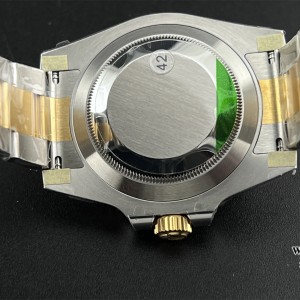 VSF VS3135 Submariner 40mm 116613LB Ceramic Blue Dial 904L YG/SS Bracelet - Image 5