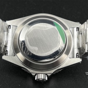 RAF A3135 Submariner 40mm 116610LV Green Bezel Black Dial Rehaut 904L SS Bracelet - Image 8