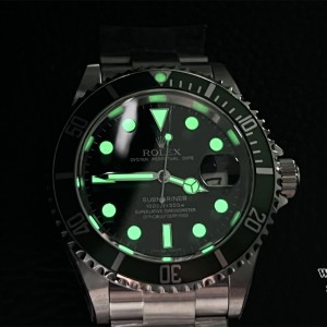 RAF A3135 Submariner 40mm 116610LV Green Bezel Black Dial No Rehaut 904L SS Bracelet - Image 4