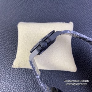 VSF VS3135 DIW Submariner 40mm  DLC Blue/Black Dial  SS Bracelet - Image 6