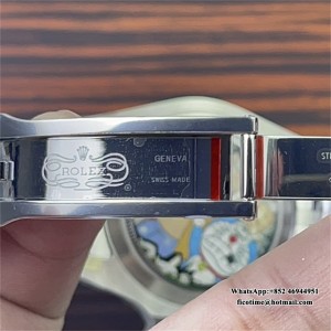 C+F 3285 GMT-Master II  126720 VTNR Sprite Black/Green Ceramic Bezel 904L Jubilee Bracelet - Image 4