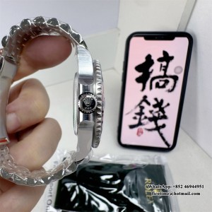 ARF SH3285 GMT-Master II  126710 GRNR Black/Grey Ceramic Bezel 904L Jubilee Bracelet - Image 4