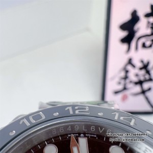 ARF SH3285 GMT-Master II  126710 GRNR Black/Grey Ceramic Bezel 904L Jubilee Bracelet - Image 6