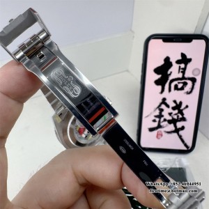 ARF SH3285 GMT-Master II  126710 GRNR Black/Grey Ceramic Bezel 904L Jubilee Bracelet - Image 8