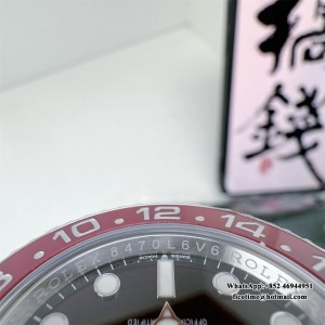 ARF SH3285 GMT-Master II  126710 BLRO Blue/Red Ceramic Bezel 904L Oyster Bracelet - Image 7