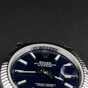 VSF VS3235 DateJust 41mm 126334 Fluted Bezel Blue Dial Oyster Bracelet - Image 7