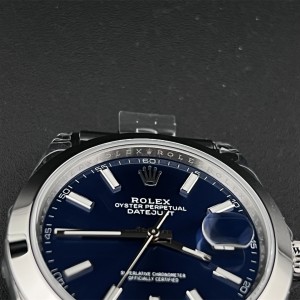 VSF VS3235 DateJust 41mm 126300 Smooth Bezel Blue Dial Jubilee Bracelet - Image 8