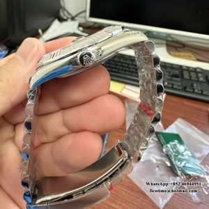 VSF VS3235 DateJust 41mm 126334 Fluted Bezel Motif Blue Dial Jubilee Bracelet - Image 8