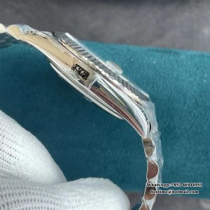 VSF VS3235 DateJust 41mm 126334 Fluted Bezel Silver Dial Jubilee Bracelet - Image 3