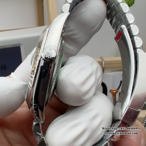 VSF VS3235 DateJust 41mm 126334 Fluted Bezel Black Dial Jubilee Bracelet - Image 5