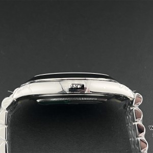 VSF VS3235 DateJust 41mm 126300 Smooth Bezel Black Dial Jubilee Bracelet - Image 9