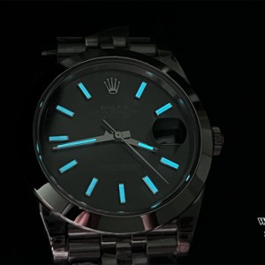 VSF VS3235 DateJust 41mm 126300 Smooth Bezel Mint Green Dial Jubilee Bracelet - Image 6