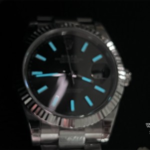 VSF VS3235 DateJust 41mm 126334 Fluted Bezel Grey Dial Oyster Bracelet - Image 6