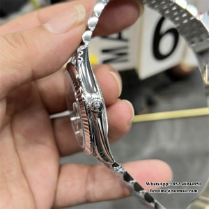 VSF VS3235 DateJust 41mm 126334 Fluted Bezel Grey Dial Jubilee Bracelet - Image 7