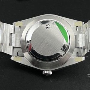 VSF VS3235 DateJust 41mm 126300 Smooth Bezel Grey Dial Oyster Bracelet - Image 5