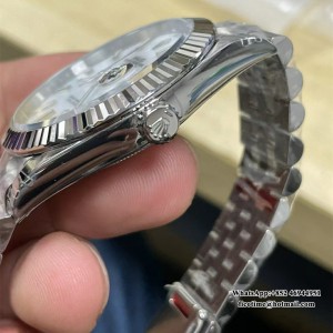 VSF VS3235 DateJust 41mm 126334 Fluted Bezel White Dial Jubilee Bracelet - Image 5