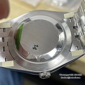 VSF VS3235 DateJust 41mm 126334 Fluted Bezel White Dial Jubilee Bracelet - Image 7