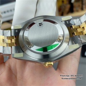 VSF VS3235 DateJust 41mm  Fluted Bezel Black Dial YG/SS Jubilee Bracelet - Image 4