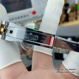 VSF VS3235 DateJust 41mm  Fluted Bezel Black Dial YG/SS Jubilee Bracelet - Image 5