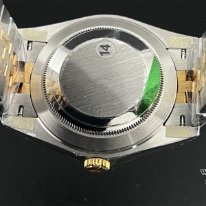 VSF VS3235 DateJust 41mm  Fluted Bezel White Dial YG/SS Jubilee Bracelet - Image 4