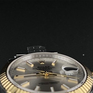 VSF VS3235 DateJust 41mm  Fluted Bezel Silver Dial RG/SS Jubilee Bracelet - Image 6