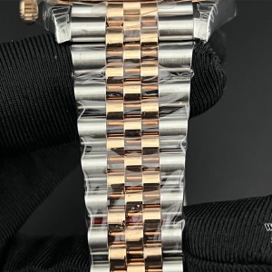 VSF VS3235 DateJust 41mm  Fluted Bezel Champagne Dial RG/SS Jubilee Bracelet - Image 2