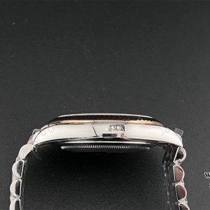 VSF VS3235 DateJust 41mm  Fluted Bezel Champagne Dial RG/SS Jubilee Bracelet - Image 9