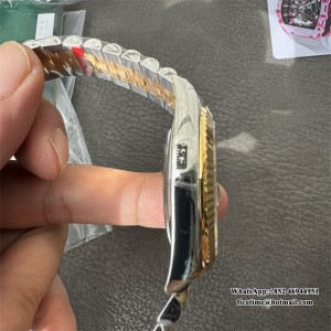 VSF VS3235 DateJust 41mm  Fluted Bezel Gold Motif Dial YG/SS Jubilee Bracelet - Image 8