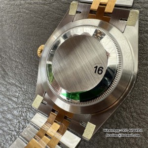 VSF VS3235 DateJust 41mm  Fluted Bezel Gold Motif Dial YG/SS Jubilee Bracelet - Image 9