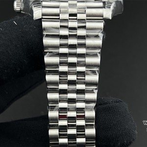 VSF VS3235 DateJust 41mm Wimbledon Smooth Bezel Grey Dial Green Roma Marker Jubilee Bracelet - Image 2
