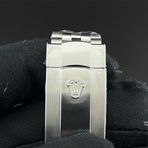 VSF VS3235 DateJust 41mm Wimbledon Smooth Bezel Grey Dial Green Roma Marker Jubilee Bracelet - Image 3