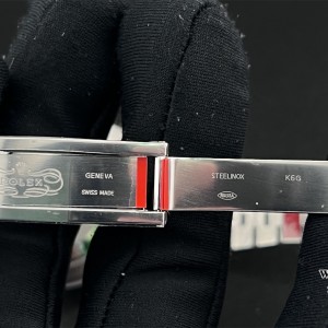 VSF VS3235 DateJust 41mm Wimbledon Smooth Bezel Grey Dial Green Roma Marker Jubilee Bracelet - Image 4