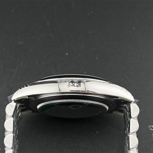 VSF VS3235 DateJust 41mm Wimbledon Smooth Bezel Grey Dial Green Roma Marker Jubilee Bracelet - Image 8