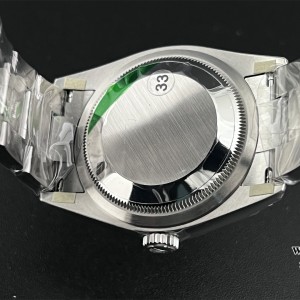 VSF VS3235 DateJust 36mm Smooth Bezel Blue Dial Oyster Bracelet - Image 5