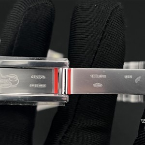 VSF VS3235 DateJust 36mm Wimbledon Smooth Bezel Grey Dial Green Roma Marker Oyster Bracelet - Image 4