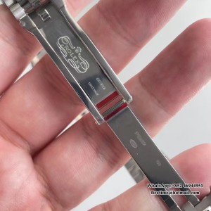 VSF VS3235 DateJust 36mm Fluted Bezel Green Palm Dial Diamond Marker Jubilee Bracelet - Image 5