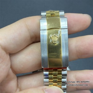 VSF VS3235 DateJust 36mm Fluted Bezel Gold Motif Dial Diamond Marker YG/SS Jubilee Bracelet - Image 6