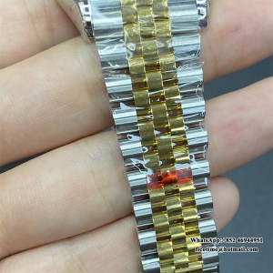 VSF VS3235 DateJust 36mm Fluted Bezel Gold Motif Dial Diamond Marker YG/SS Jubilee Bracelet - Image 7