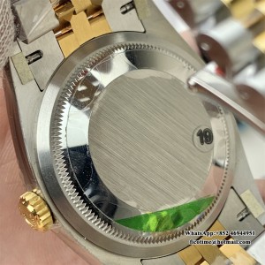 VSF VS3235 DateJust 36mm Fluted Bezel Gold Motif Dial YG/SS Jubilee Bracelet - Image 3