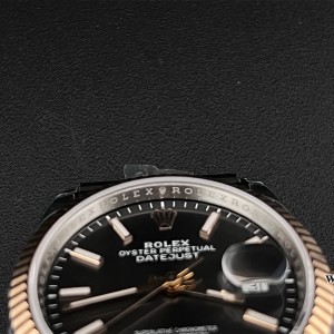 VSF VS3235 DateJust 36mm Fluted Bezel Grey Dial RG/SS Jubilee Bracelet - Image 7