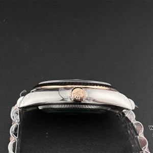 VSF VS3235 DateJust 36mm Fluted Bezel Grey Dial RG/SS Jubilee Bracelet - Image 8