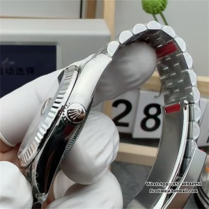 VSF VS3235 DateJust 36mm Fluted Bezel Green Dial Jubilee Bracelet - Image 4