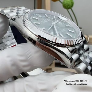 VSF VS3235 DateJust 36mm Fluted Bezel Green Dial Jubilee Bracelet - Image 9