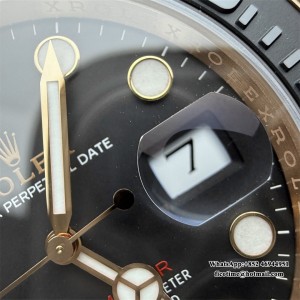 VSF VS3235 Yacht-Master 40mm RG Ceramic Black Dial Oysterflex Strap - Image 6