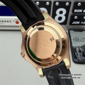 VSF VS3235 Yacht-Master 40mm RG Ceramic Black Dial Oysterflex Strap - Image 7