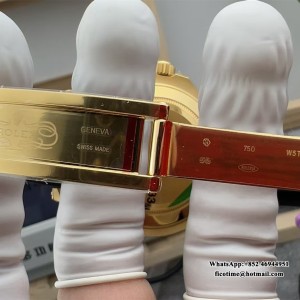 VSF VS3235 Yacht-Master 42mm YG Ceramic Black Dial Oysterflex Strap - Image 6