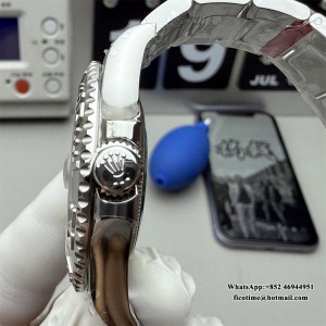 VSF VS3235 Yacht-Master 40mm Blue Dial SS Bracelet - Image 4